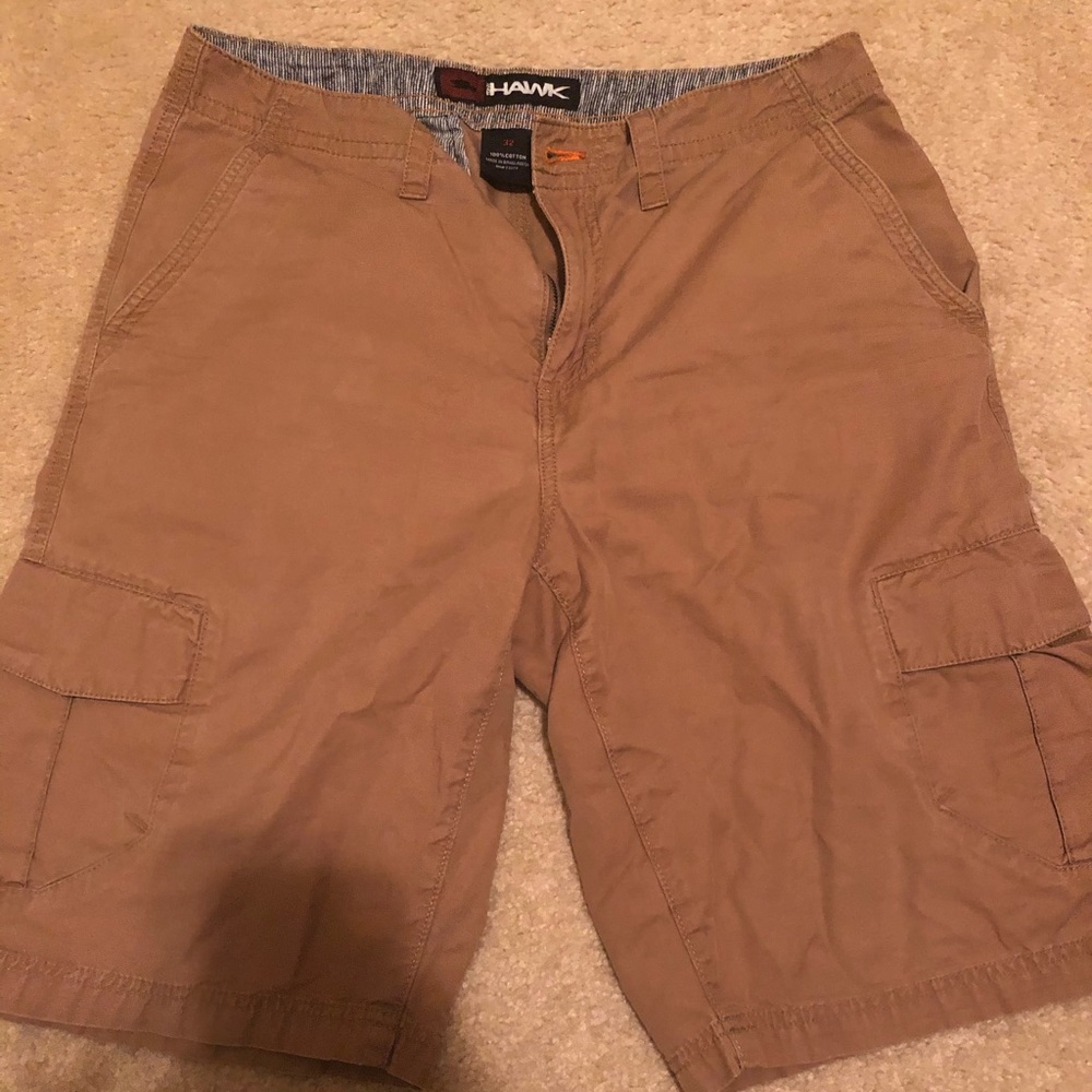 Mens Shorts - Cargo - Khaki - 32
